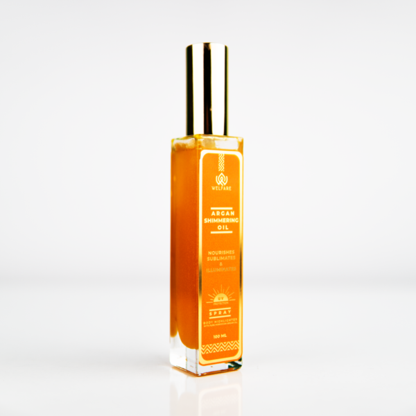 welfare huile de bronzage naturelle argan oil